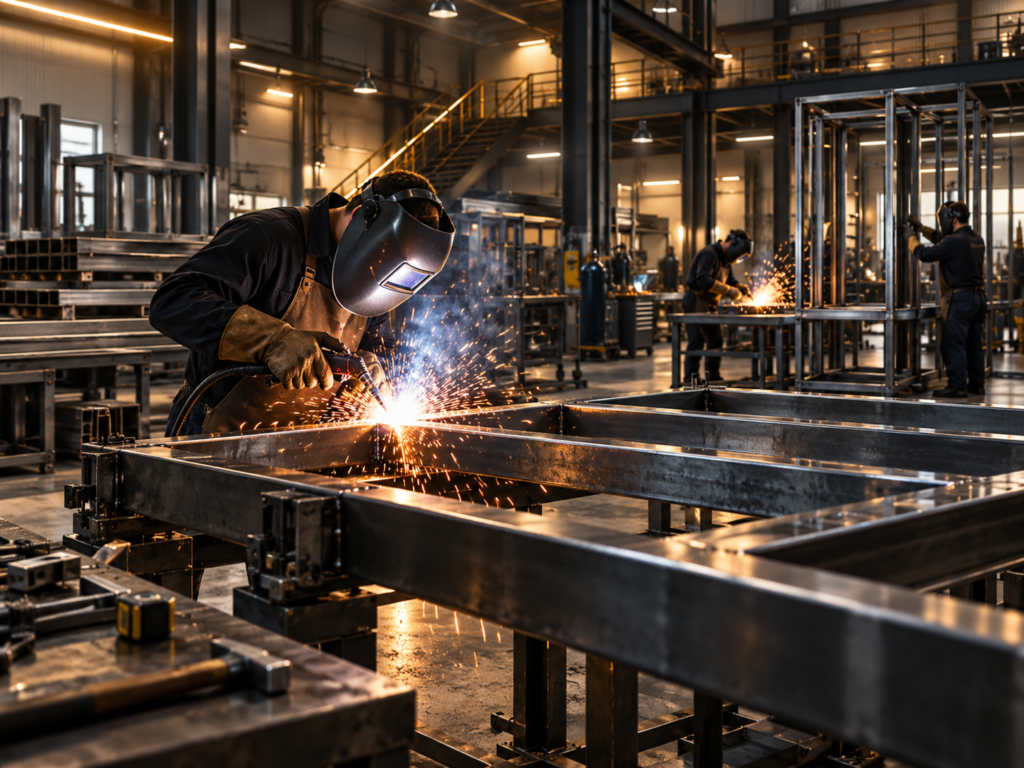 Steel fabrication and welding